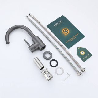 Смеситель для кухни Splenka S201.13.07 серый